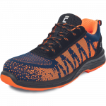 Darbo batai moterims/vyrams/universalūs Cerva Geargrint S1 MF SRC, be aulo, be pa&scaron;iltinimo, mėlyna sp./oranžinė sp., 47 dydis