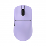 Belaidė žaidimų pelė VXE R1 Pro Max Wireless VXE-R1-PRO-MAX-PURPLE, 2.4ghz / usb, violetinė sp.