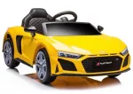 Vaiki&scaron;kas elektromobilis Lean Cars Audi R8 A300, geltona sp.