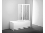 Vonios sienelė Ravak VS3 115 795S010041, 114.6 cm x 140 cm, balta sp./rain
