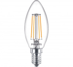 Lemputė Philips LED, B35, 2700 &deg;K, E14, 4.3 W, 470 lm