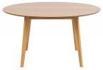 Stalas Home4you Roxby, ąžuolo sp., 140 cm x 140 cm x 76 cm