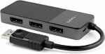 USB &scaron;akotuvas StarTech DisplayPort MST MST14DP123DP Displayport, Displayport, juoda sp.