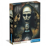 Dėlionė Clementoni Horror Collection The Nun 37098, 70 cm x 50 cm, 1000 vnt., įvairių spalvų