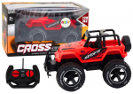 Rc visureigis Lean Toys Cross Country, 1:18, raudona sp.