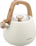 Arbatinukas su &scaron;vilpuku Klausberg KB-7775, 2.5 l, balta sp.
