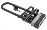 Spyna Bottari Shackle U Lock, juoda sp./pilka sp., 290 mm