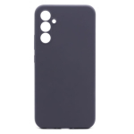 Connect Premium Soft Touch silikoninis dėklas Samsung Galaxy A34 5G (A346E) Vidurnakčio mėlyna