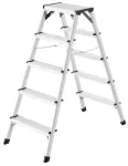 Kopėčios dvipusės buitinės Hailo D60 StandardLine, 265 cm, 120 cm