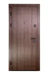 I&scaron;orinės buto durys Domoletti STYLE, kairinės, ruda sp., 205 x 86 x 11 cm
