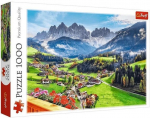 Dėlionė Trefl St Maddalena Dolomites Italy 10946, 48 cm x 68.3 cm, 1000 vnt., įvairių spalvų