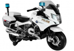Vaiki&scaron;kas elektrinis motociklas BMW R1200 Police, balta sp.