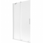 Vonios sienelė Mexen Velar, 100 cm x 150 cm, white sp./matinis