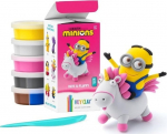 Plastilino rinkinys Hey Clay Minions Dave & Fluffy, įvairių spalvų