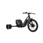 Vaiki&scaron;kas elektromobilis Huffy Drift Trike, juoda sp./žalia sp.