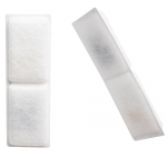 Filtras gertuvei Tellur, 12.1 cm x 4 cm, 3 vnt., balta