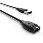 Įkrovimo laidas Garmin, USB-A, juoda sp.