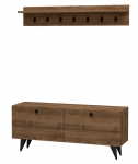 Prie&scaron;kambario baldų komplektas Kalune Design Rupa, vidaus, rie&scaron;uto sp.