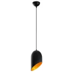 &Scaron;viestuvas kabinamas Opviq Kesik 6161 892OPV1547, E27, 1 x 40 W, aukso sp./juoda sp. / juoda sp.
