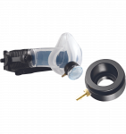 Puskaukė, su vožtuvu CleanSpace, skaidri