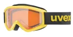 Slidinėjimo akiniai Uvex Speedy Pro, juoda sp./geltona sp./oranžinė sp.