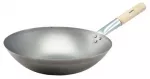 Keptuvė Genware Wok, &Oslash; 35.6 cm, nerūdijantysis plienas, Sidabro sp.