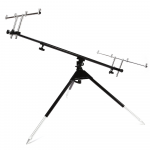 Me&scaron;kerių stovas Saxcarp, 68 - 115 cm, juoda sp.
