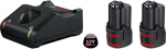 Komplektas Bosch 12V battery starter set, 140 mm