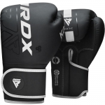 Bokso pir&scaron;tinės RDX F6 Matte BGR-F6MW-6OZ, balta sp./juoda sp., 6 oz