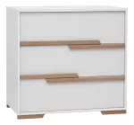 Komoda Pinio Snap, balta sp., 93 cm x 56 cm x 98.5 cm