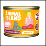 &Scaron;lapias kačių maistas Animal Island, kalakutiena/putpelių mėsa, 0.2 kg