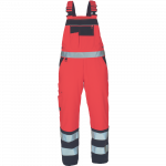 Darbinis puskombinezonis vyrams Cerva Knoxfield HVPS, raudona sp., XS dydis