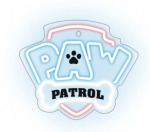 Dekoracija "Paw Patrol" Forever Light OW-130146 su LED ap&scaron;vietimu, 25 cm, mėlyna sp./balta sp./rožinė sp.