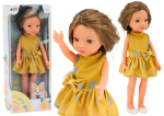 Lėlė - vaikas Lean Toys Pretty Girl, 33 cm, geltona