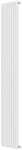 Radiatorius Invena UG-10-B20-A, 48 cm x 200 cm, apatinio pajungimo per vidurį, balta sp.