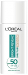 Apsauginis fluidas nuo saulės veidui L&rsquo;Or&eacute;al Paris Bright Reveal Tinted Glow Pearl SPF50+, 50 ml