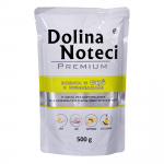 &Scaron;lapias &scaron;unų maistas Dolina Noteci Premium, daržovės/žąsiena/bulvės, 0.5 kg