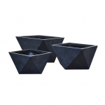 Gėlių vazonas Domoletti LT24405-C, keramika/molis, &Oslash; 44 cm, antracito sp.