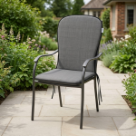 Lauko kėdės pagalvėlė SAM H024-07PB 485282, pilka sp., 74 x 38 cm