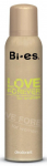 Moteri&scaron;kas dezodorantas BI-ES Love Forever Green, 150 ml