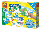 Pie&scaron;imo rinkinys SES Creative Colouring With Water Hidden Animals, įvairių spalvų