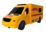 Rc automobilis Lean Toys DHL 7081, geltona sp.