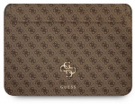 Ne&scaron;iojamų kompiuterių dėklas Guess GUCS13G4GFBR, ruda sp., 13"