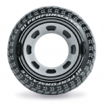Pripučiamas ratas Intex Monster Truck Tyre 56268, juoda sp./pilka sp., 114 cm