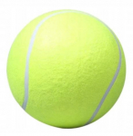 Žaislas &scaron;uniui, kamuoliukas Tennis, &Oslash; 24 cm, geltona sp., XXL