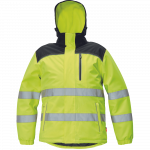 Darbinė striukė vyrams Cerva Knoxfield HV, geltona sp., 4XL dydis