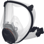 Daugkartinė kaukė, su vožtuvu CleanSpace PAF-1014, skaidri, M/L/Universalus