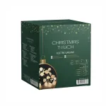 Lempučių girlianda Christmas Touch Small Cherry, 9 m, &scaron;iltai balta sp., 450 LED