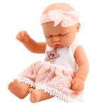 Lėlė - kūdikis Sleeping, 24 cm, balta