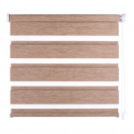 Ritininė užuolaida Domoletti D&N D&N BH II 11, ruda, 90 cm x 230 cm